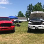 THE TRUCKS AT MOPARS IN THE PARK 2019