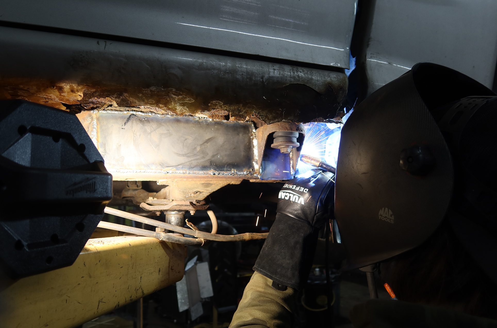 Frame Rust Repair - Lugnuts Garage