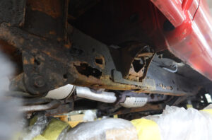 Toyota Rusted Frame Repair