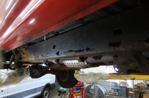Toyota Rusted Frame Repair, Truck Frame Repair